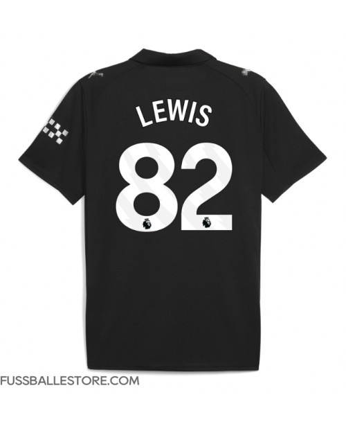 Günstige Manchester City Rico Lewis #82 Auswärtstrikot 2025-26 Kurzarm Günstige Manchester City Rico Lewis #82 Auswärtstrikot 2025-26 Kurzarm